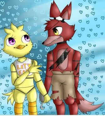Foxica Foxy X Chica Fnaf By Shoppet Sky