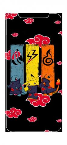 Found This Akatsuki Pok Mon Picture Then Threw On The Back Round