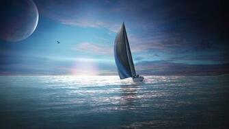 Sailing Boat Wallpaper HD