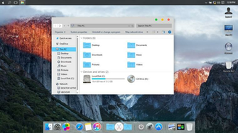 Mac Os X El Capitan Theme For Win10 Skinpack Customize Your