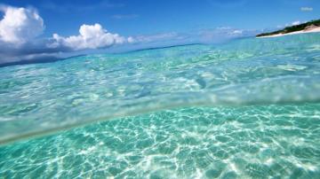 Clear Sea Water HD Tablet Smartphone Wallpaper