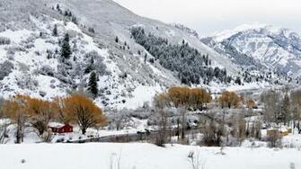 Beautiful Winter Scenery Wallpaper