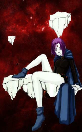 Teen Titans Raven In Nevermore By Macattacklovesanime