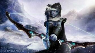Traxex Drow Ranger Dota Hero HD Wallpaper A26