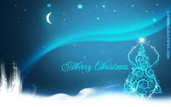 Pics Photos Large Pre Blue Christmas Wallpaper HD