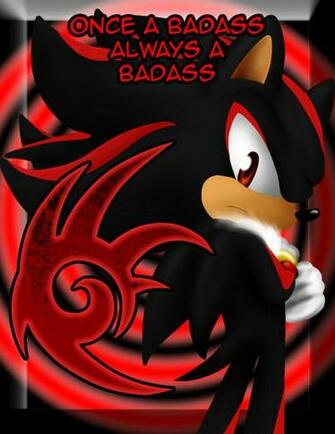 Shadow The Badass By Black Bird Zaiden