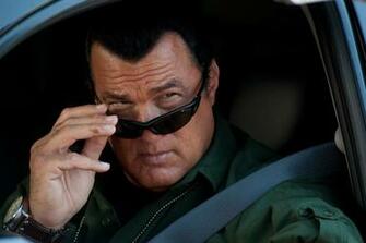 Wallpaper Steven Seagal Brunette Glasses Car