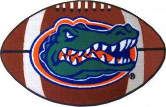 Florida Gators Football Rug Ncaa Shaped Accent Floor Mat