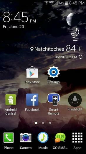 Use Weather Now Live Wallpaper And The Stock Widget With