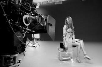 De Pantalla Cara Delevingne Anunciando My Burberry HD