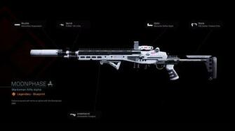 Moonphase Cod Warzone Weapons Legendary Blueprint Call Of
