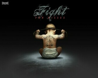 Tattoos Baby Fight Wallpaper Art HD Desktop