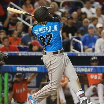 Blue Jays Prospect Vlad Guerrero Jr Hit A Home Run Off Of