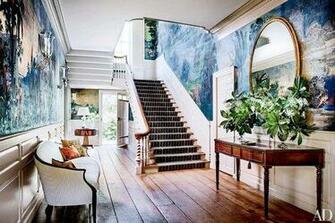 Trend Alert Panoramic Murals Foyer With Zuber Mural Wallpaper