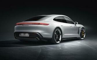 Porsche Taycan Turbo S Electric Car Wallpaper