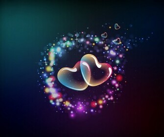 Description Animated 3d Heart Mobile Wallpaper For
