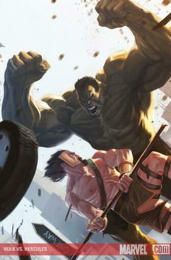 Hercules Marvel Comics Hulk HD Wallpaper Cartoon Animation