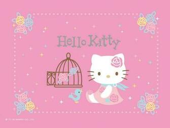 Gambar Hello Kitty Pink Dan Aksesoris Nya
