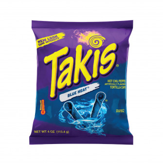 Amazon Takis Blue Heat Rolled Tortilla Chips Hot Chili
