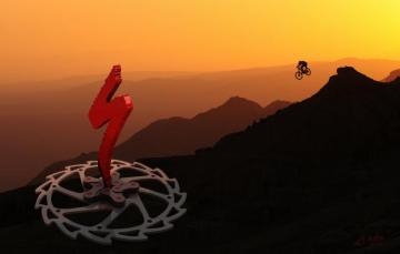 Wallpaper Bike Rendering Sport Graphics Mountain Cinema 4d