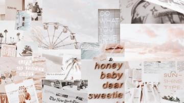 Laptop Aesthetic Collage Wallpaper Desktop Art