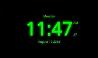 Digital Clock Live Wallpaper Android Apps On Google Play