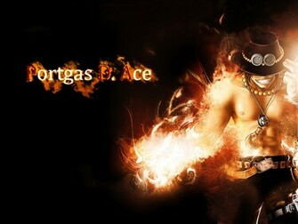 Ace Black Wallpaper From One Piece Anime Piec