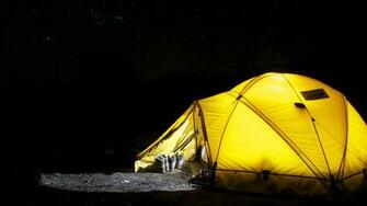 Camping HD Wallpaper