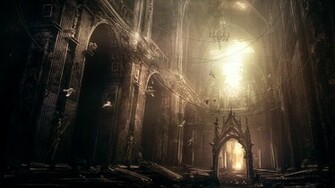 Abandoned Gothic Cathedral By Inetgrafx