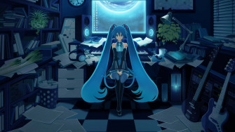 Long Hair Aesthetic Girl Gaming Anime Wallpaper