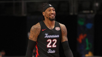 Robert Covington Joyfully Recognizes Fans Wallpaper
