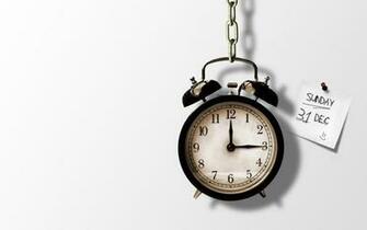 Wallpaper Clock White By Luckebjucke