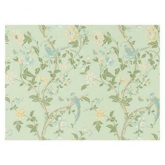 Laura Ashley Summer Palace Eau De Nil Wallpaper 10m Masters Home