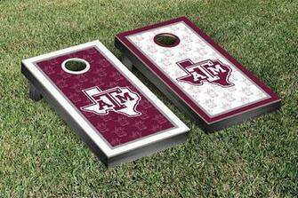 Texas A M University Aggies Cornhole Game Set Border Version