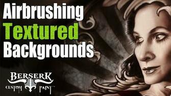 Airbrushing Textured Background Air Brush Painting Airbrush