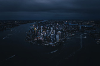 Wallpaper 4k United States Above The Big Apple