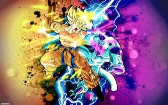 Ssj Goku Vs Frieza Wallpaper By Xxzicexx