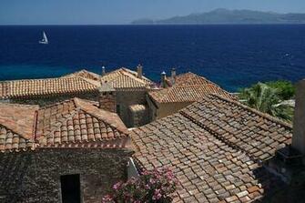 Photo Greece Holidays Monument Monemvasia Summer Sea Max Pixel