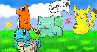 Pokemon Ft Derpachu By Greensmurfz