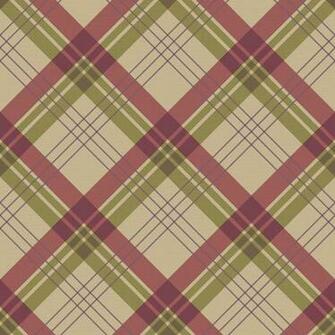 Vintage Fairburn Tartan Check Pattern Textured Vinyl Wallpaper