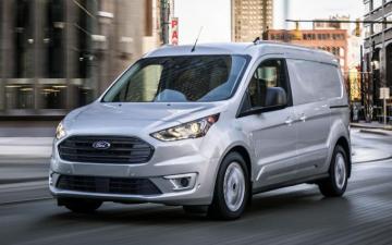Wallpaper Ford Transit Connect Cargo Van 4k