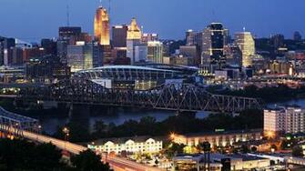 HD Wallpaper Skyline Cincinnati Ohio WallpaperHD