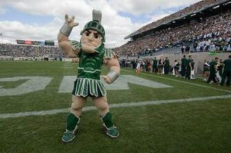 Michigan State University Mascot Sparty Kas