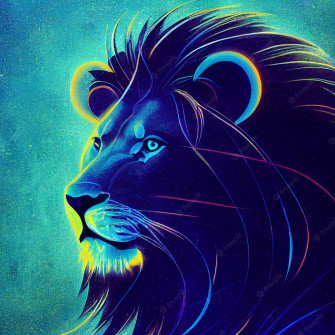 Greatest Galaxy Lion Wallpaper 4k