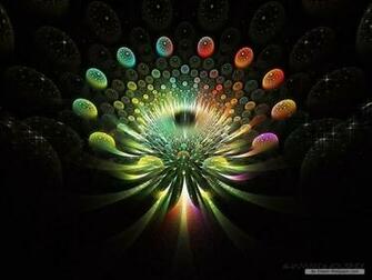 Flower Wallpaper Creative Fractal Art