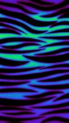 Neon Animal Wallpaper Fondo Print By