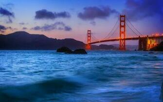 Golden Gate Bridge Sea Bridges Wallpaper Desktop