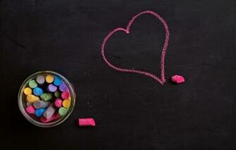 Wallpaper Love Heart Board I You Mel
