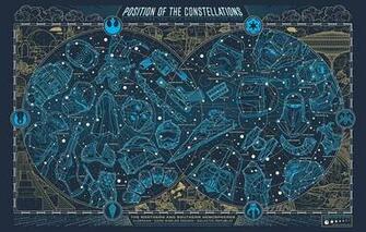 Wallpaper Star Wars Constellation Map Fantasy
