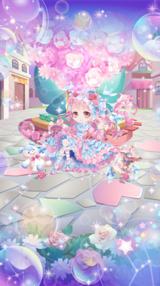 Hello Dolls Cute Cartoon Wallpaper